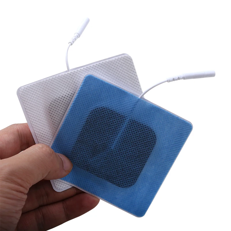 

50/100pcs Self-Adhesive EMS Pulse Electrode Pads for TENS Machine Low Frequency Muscle Stimulation Therapy Massage Patches