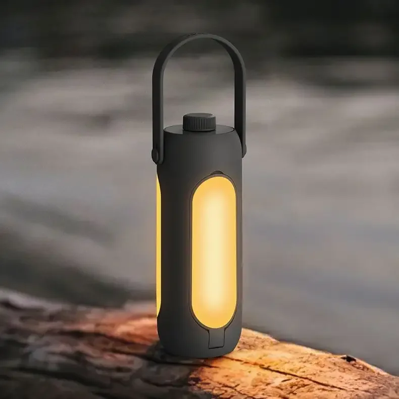 New Arrival 10000Mah Usb Charging Waterproof Energy Hanging Portable Folding Flashlight Outdoor Camping Light