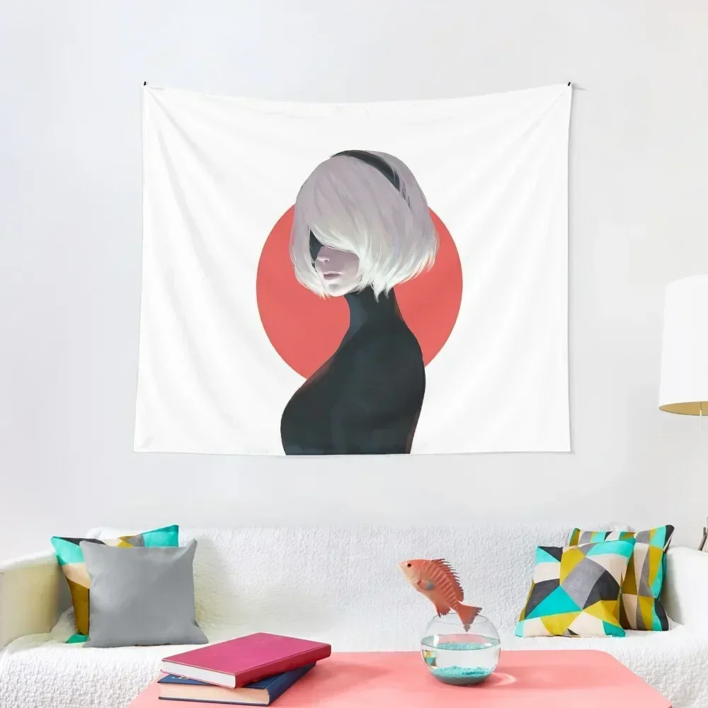 2B NeiR Automata Tapestry Decor For Room Aesthetic Room Decor Korean Tapestry