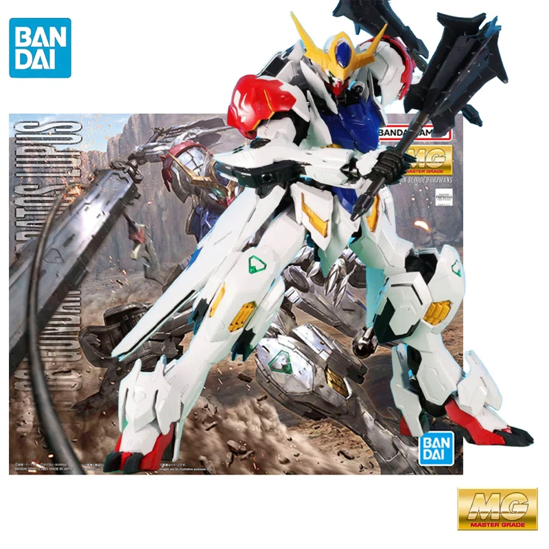 

In Stock BANDAI MG 1/100 ASW-G-08 Gundam Barbatos Lupus Anime Action Figures Assembly Collection Model Toy