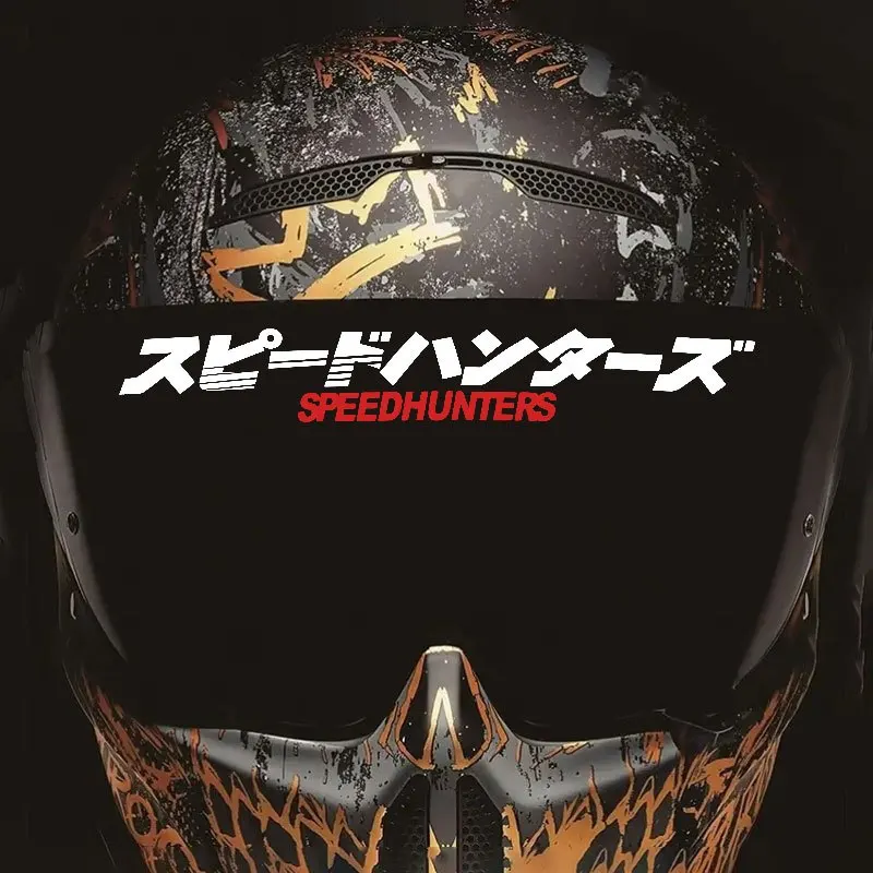 JDM Style Speed Hunter wasserdichter Aufkleber, Vinyl-Sticker, Racing-Design-Dekor für Auto, Motorrad, Helm und Laptop – Detail 2