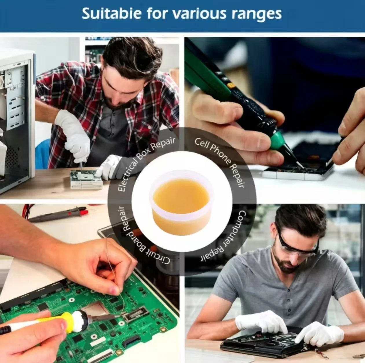 Solder Flux Lead-free Paste For Electronics Repair And Welding_voghion.com