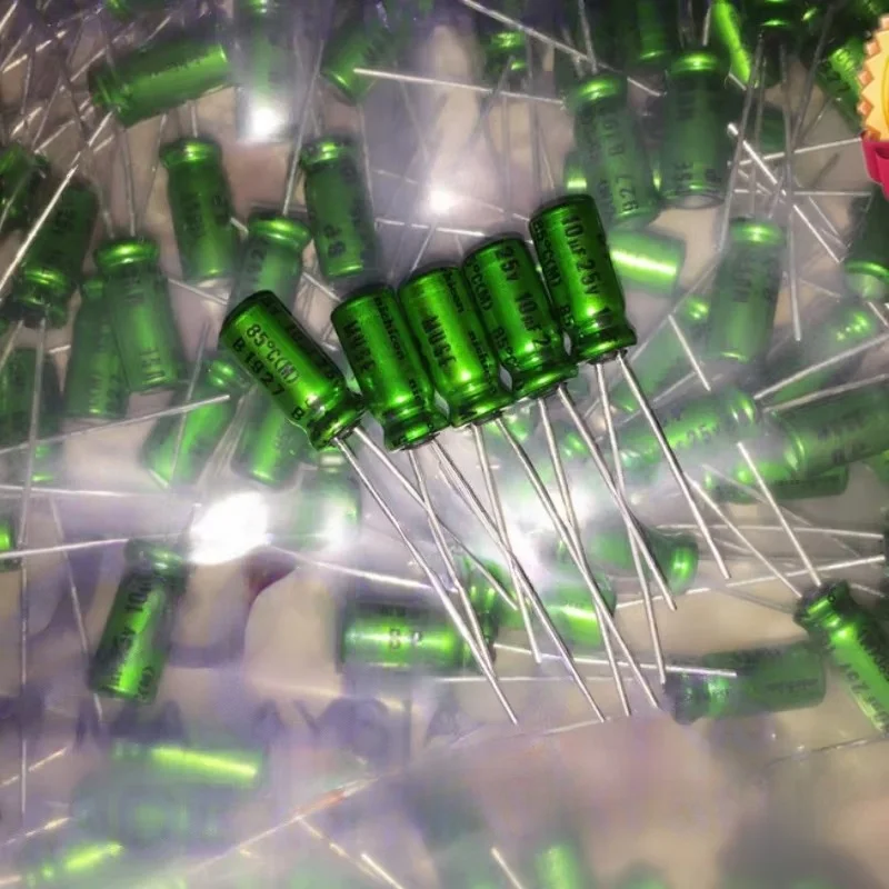 10PCS Original 10UF 25V Stepless Capacitor 25V 10UF 5X11 Muse Bp Copper Feet-image
