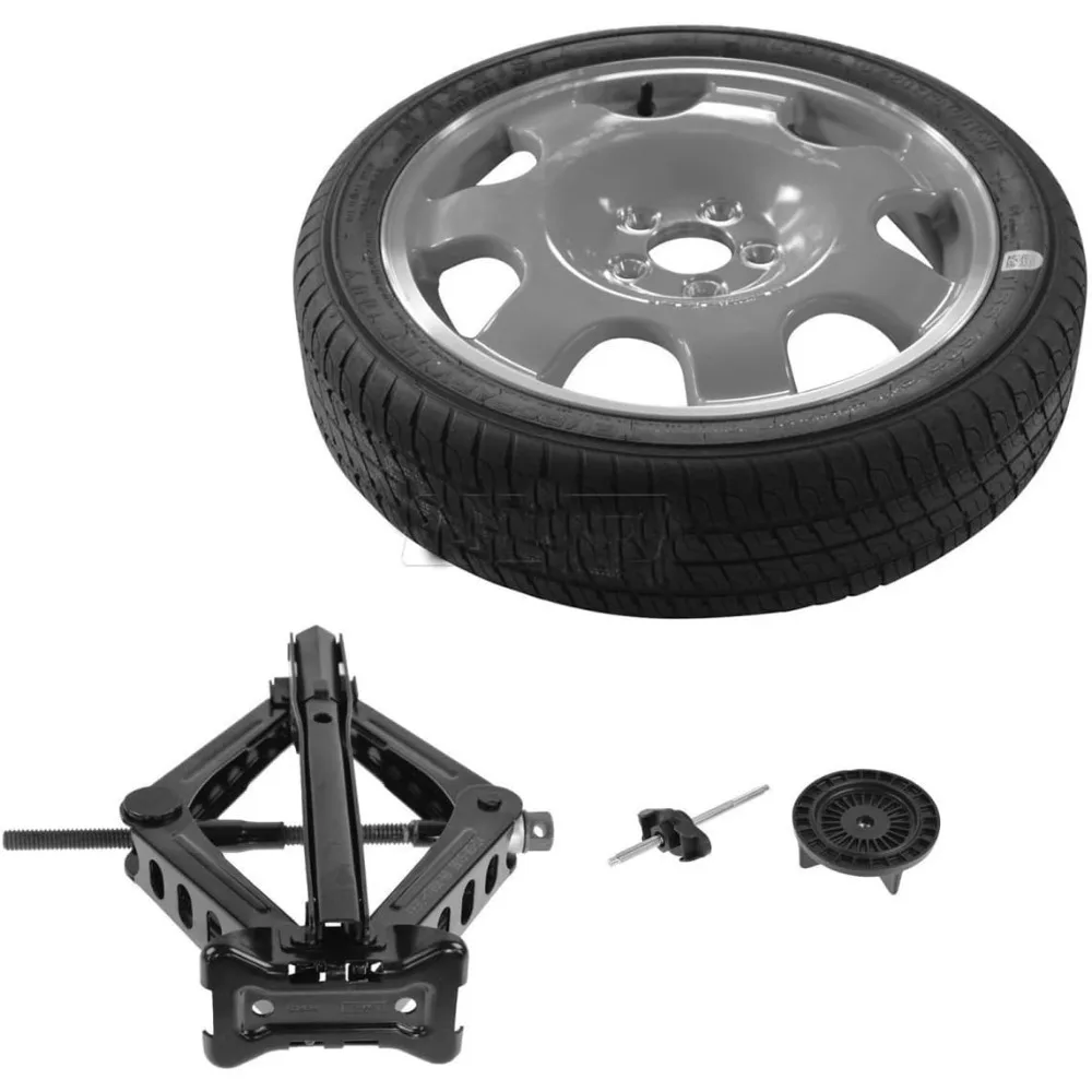 

Комплект запасных колес и шин с домкратом и гайковерткой для Ford Mustang