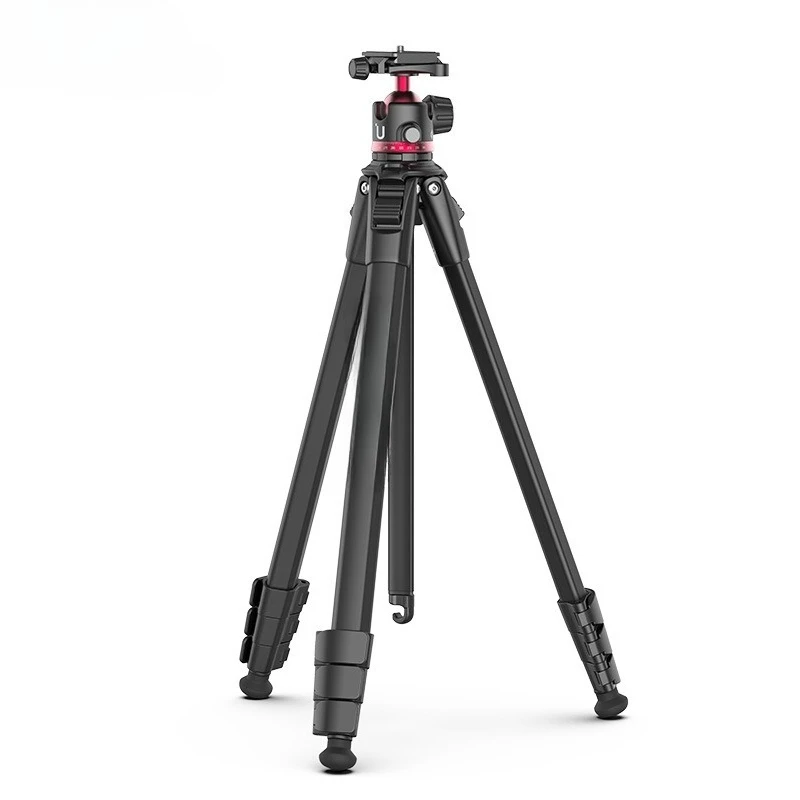 

Aluminum alloy plate spike head gimbal tripod black and white