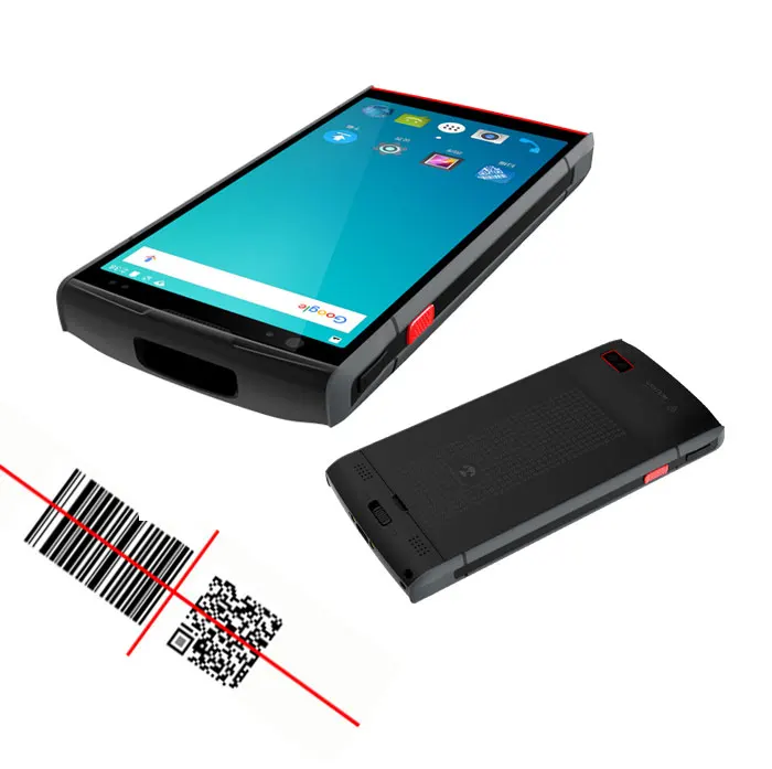 S50 Rugged Industrial android terminal device PDA QR scanner with built in barcode reader and SIM PSAM card slot