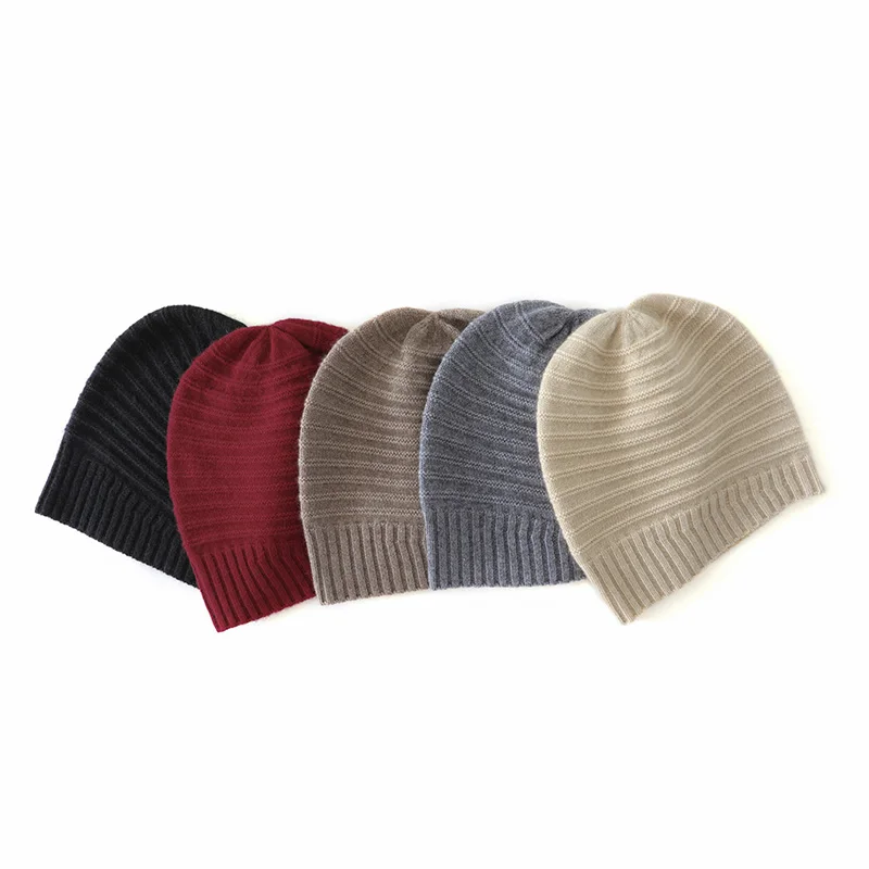 

Cashmere Wool knitted hat irregular pit texture casual fashion women's hat winter warm soft hat for both men and women I3034054