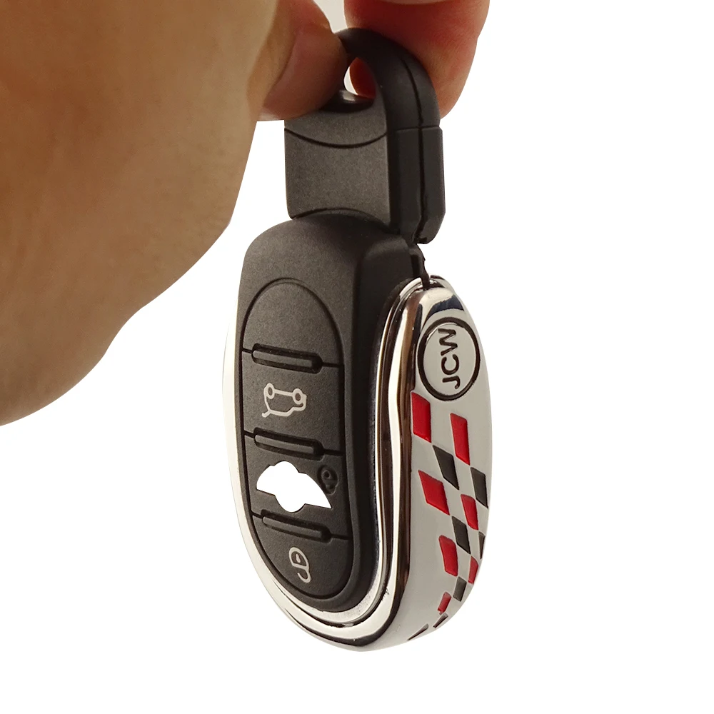 For Mini Cooper S F55 F56 F57 F54 F60 Alloy Material Car Key Cover For Mini Cooper JCW Accessorie Key Cover Keycase Key Chain