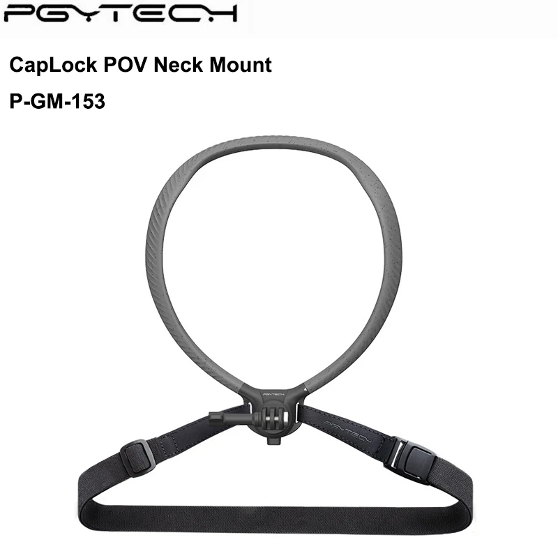 Pgytech Caplock Nek Hold Mount Borst Mount Voor Gopro 12/11/10 Insta360/Dji Osmo Action Siliconen Action Camera/Telefoon Accessoires