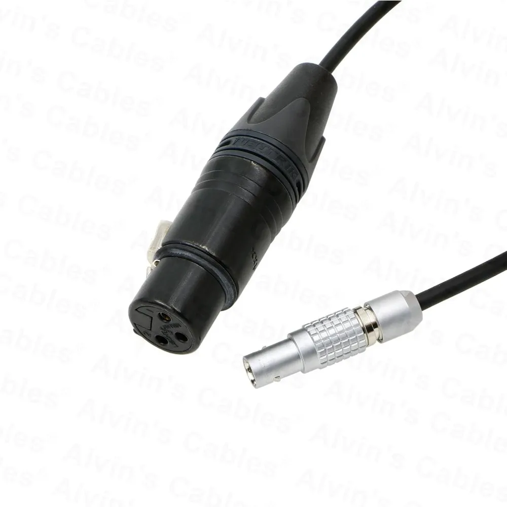 Alvin's Cables Audio Cable for ARRI-Alexa-Mini-LF Camera 6-Pin Male to XLR 3-Pin Female 25cm|8inches