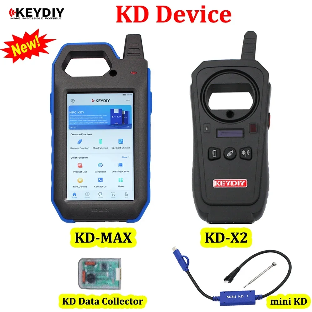 

KEYDIY KD-Max KD MAX New Key Tool Unlock Remote Generator Copy Chip Update Online Better Than KD-X2 Support Spanish Portuguese