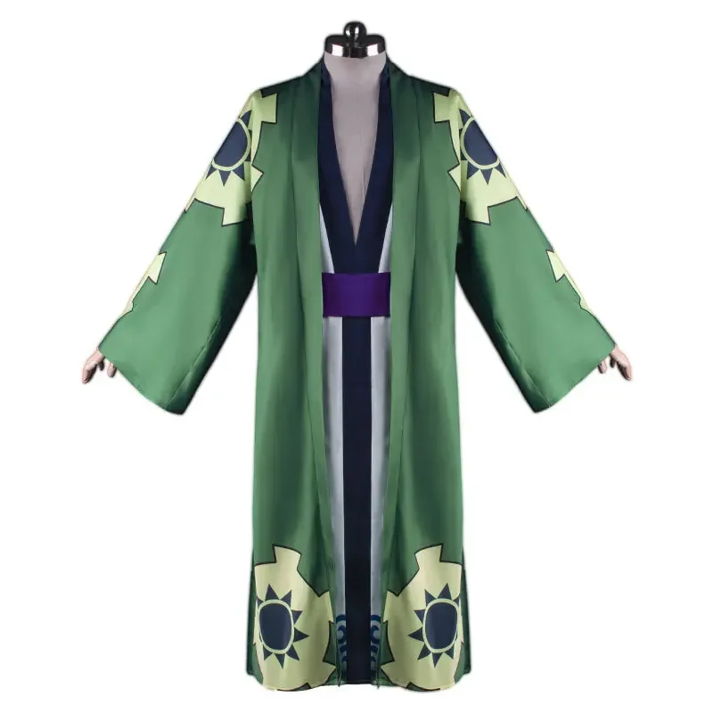 

Adult Cosplay Roronoa Zoro Kimono Anime Costume
