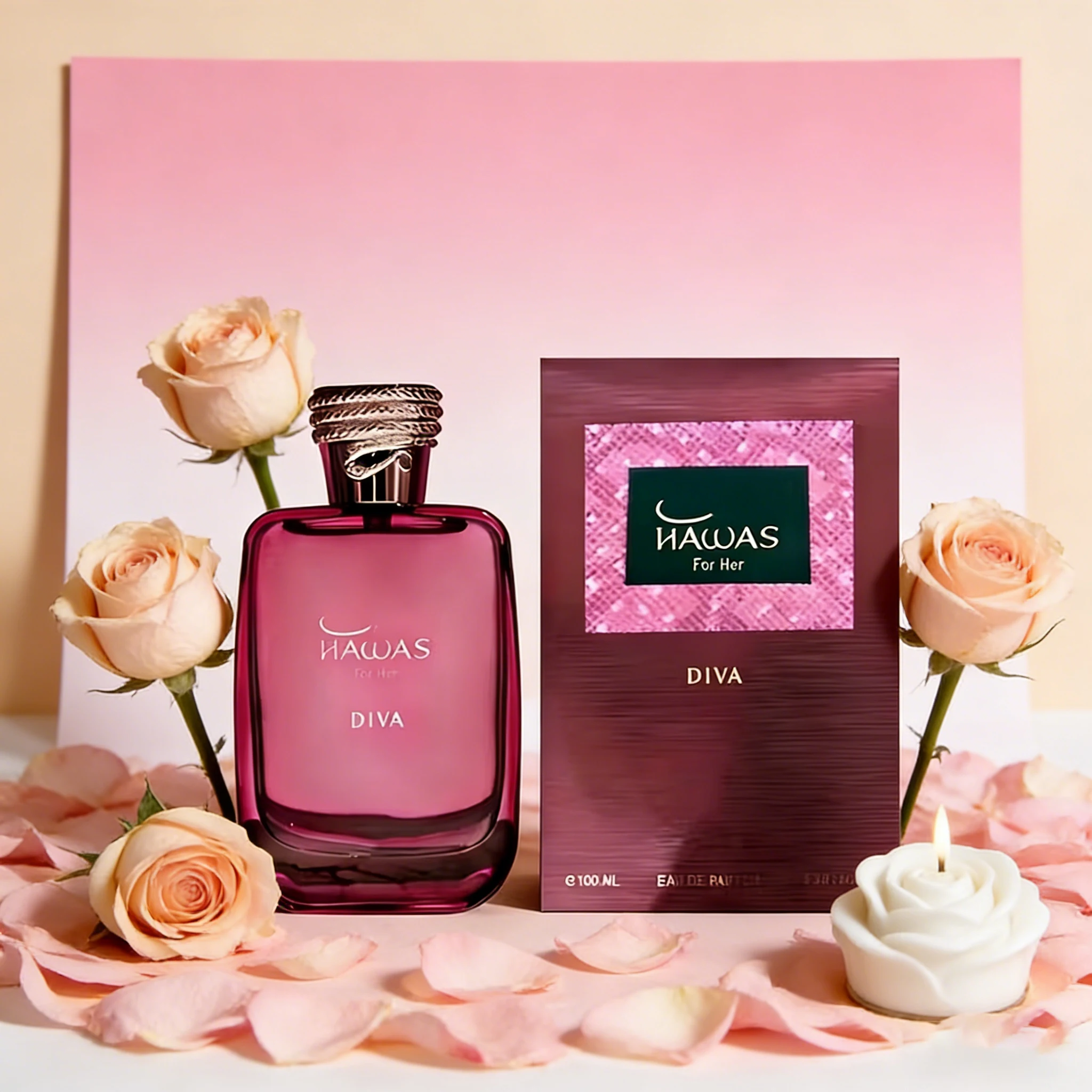 

Hawas New Women's perfume spray -100ML Women's perfume spray, lasting fruit fragrance, suitable for any occasion