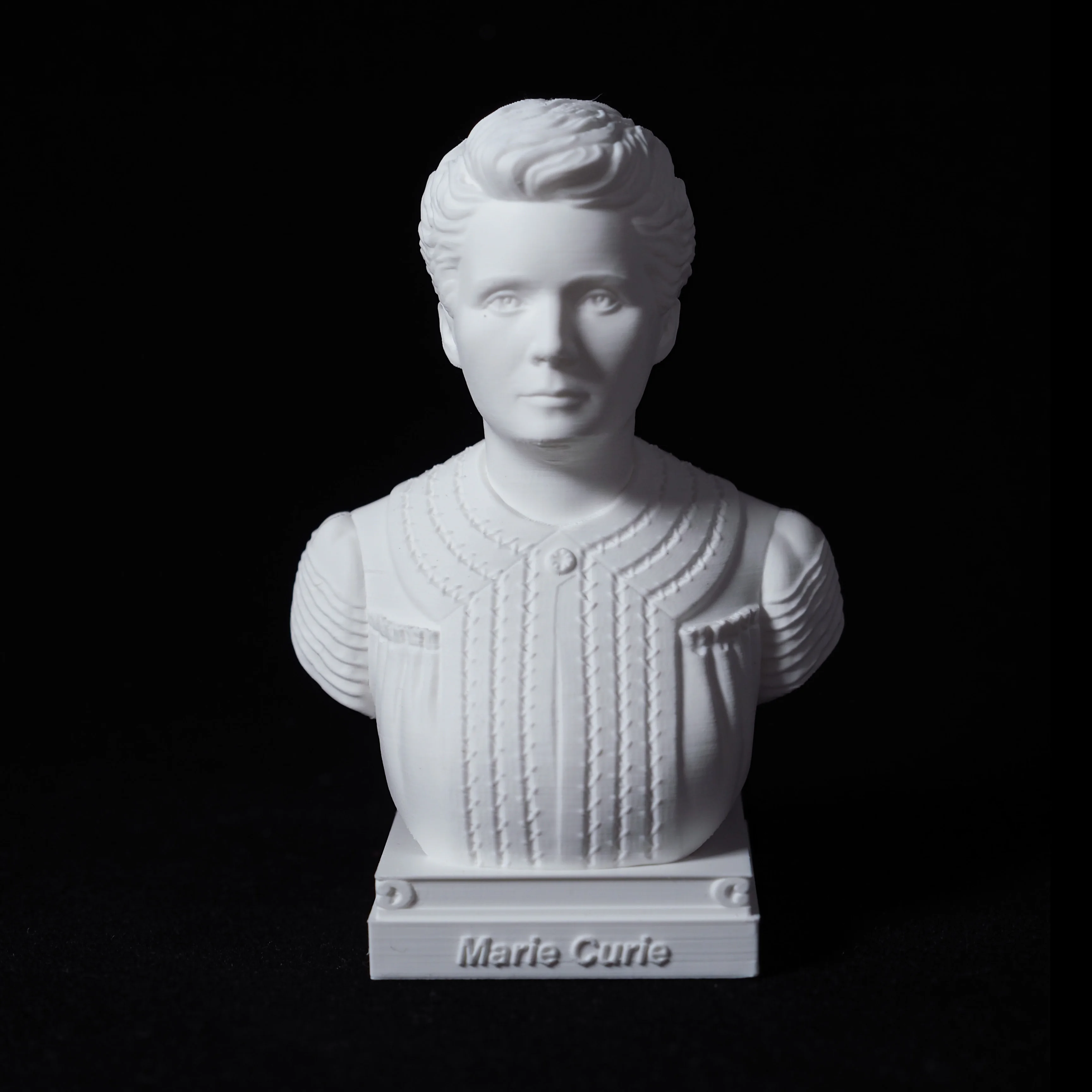 Marie Curie ornaments statue hand model decoration bust crafts great man portrait desk desk, 3D printing PLA plastic