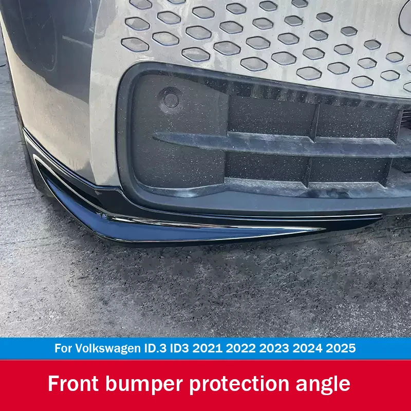 

Для Volkswagen ID.3 ID3 2021 2022 2023 2024 угол защиты переднего бампера ABS материал внешний защитный компонент