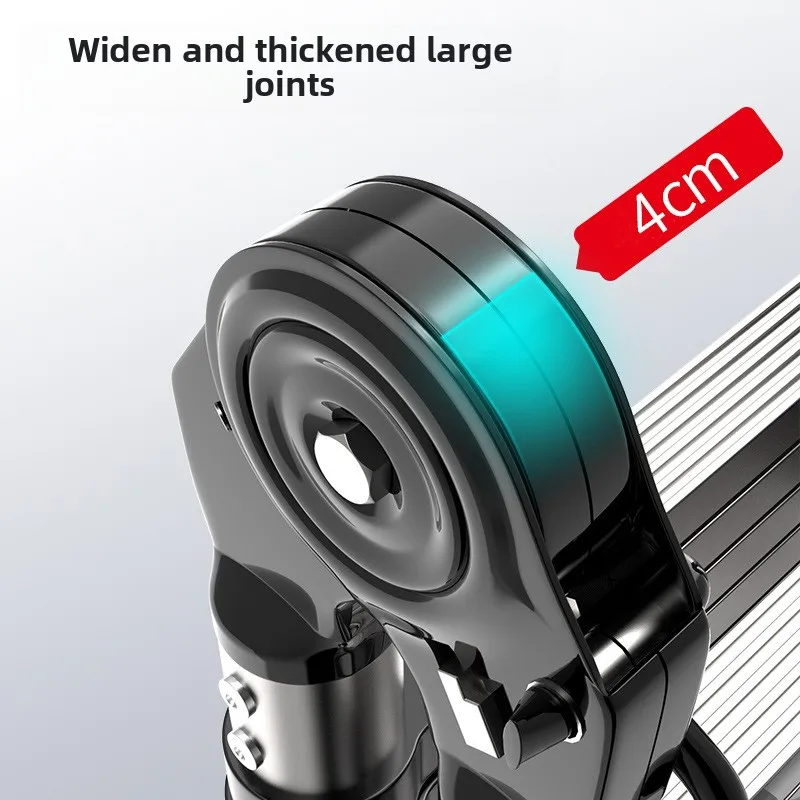 Stainless Steel Telescopic Ladder Manufacturers Wholesale Multi-functional Household Herringbone Ladder Portable Folding Ladder