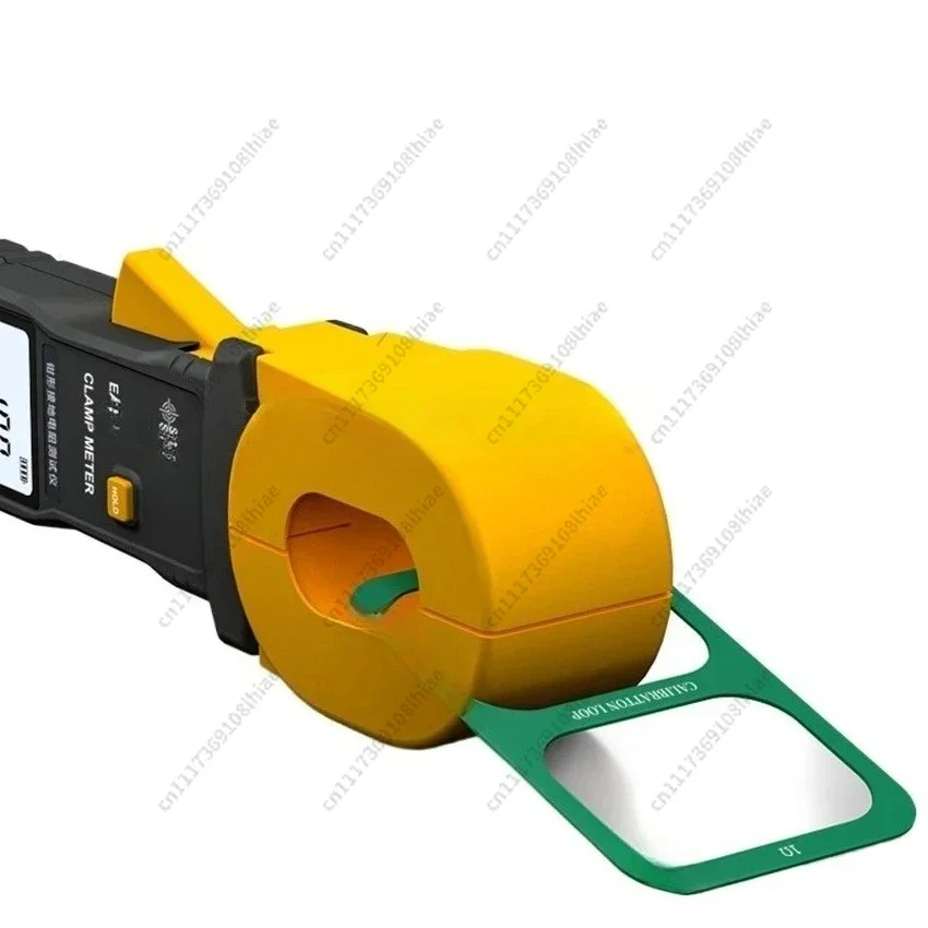 Data StorageDigital LCD Clamp Ground Resistance Meter Ground Earth Resistance Meter Tester Resistance range 0.010~500Ω