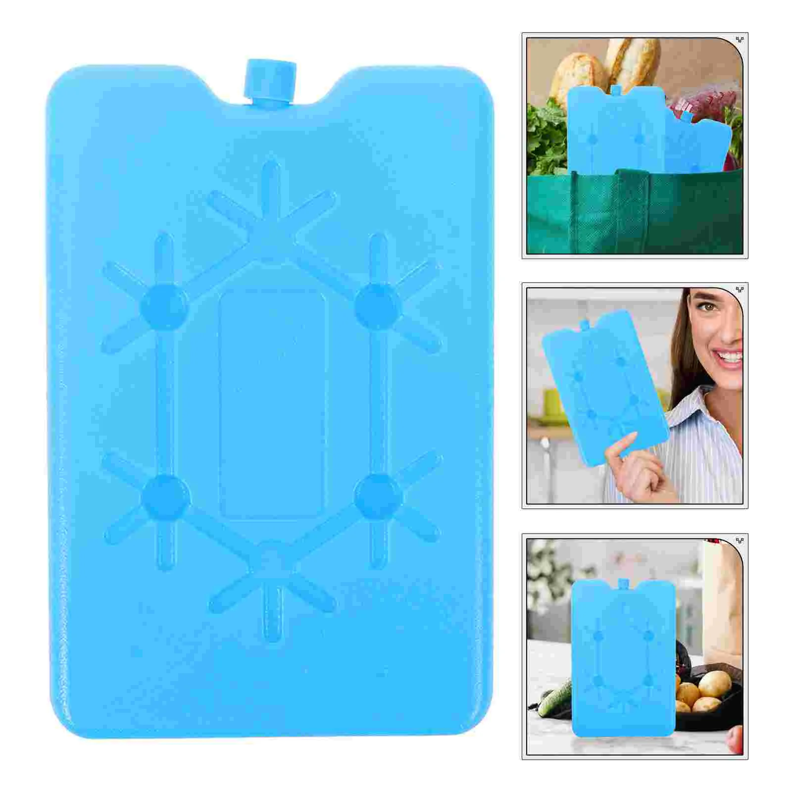 4Pcs Freezer Packs For Lunch Box Ice Packs Ice Block Cooler Freezer Packs Reusable Ice Pack Essentials