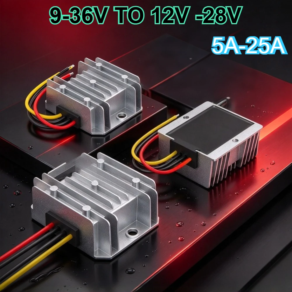 9V~36V To 12V 15V 19V 20V 5A 10A 13.8V 24V 15A 20A 28V 30A Step-up and Step-down Converter Regulated Power Supply Solar Car LED