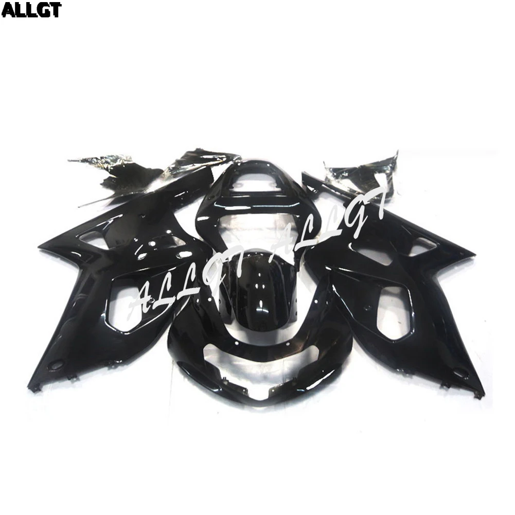 

ABS Molded Glossy Black Fairing kit Bodywork for SUZUKI GSX-R 1000 2003 2004 NEW