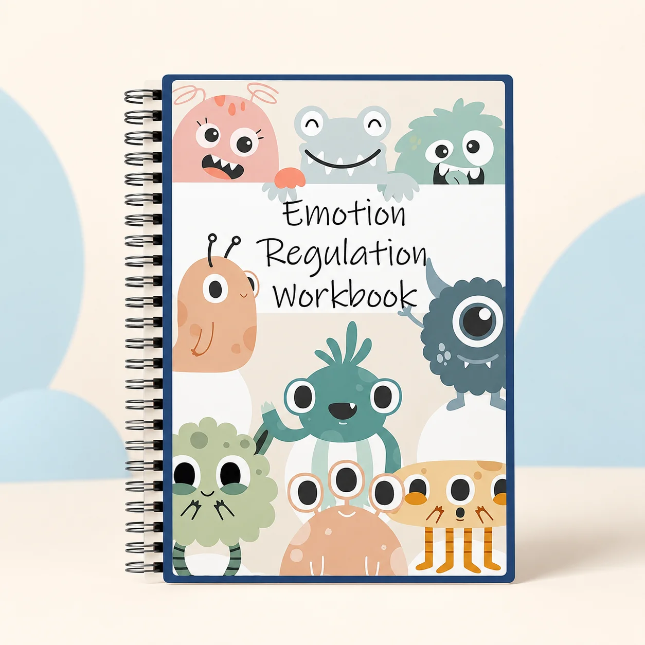 

Emotion Regulation Workbook, Social Emotional Learning Journal, Mood Tracker & Daily Self-Care Planner