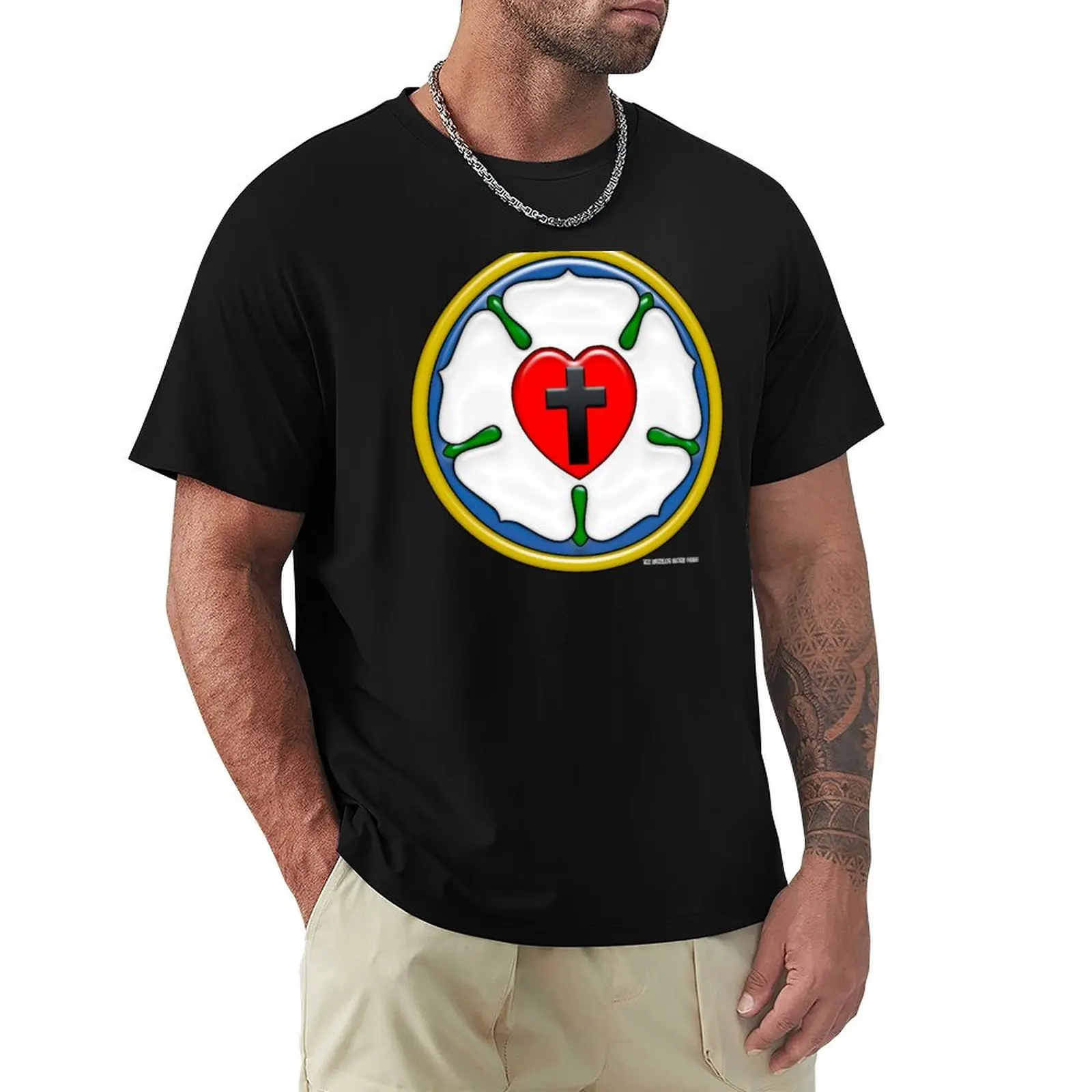

Luther Rose T-Shirt Work Wear Short Sleeve T-Shirt