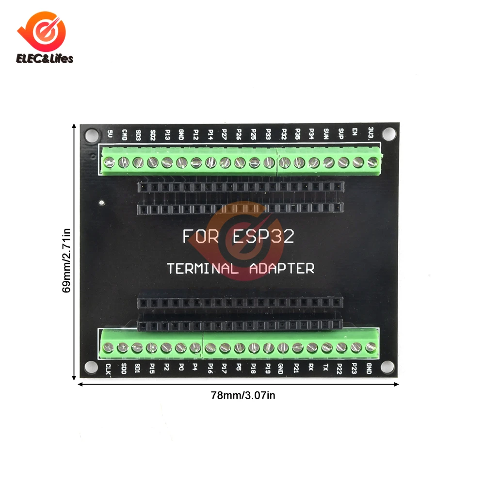 ESP32 لوح تمديد متوافق مع ESP32 WiFi بلوتوث مجلس التنمية NodeMCU-32S لوا 38Pin GPIO لوح تمديد