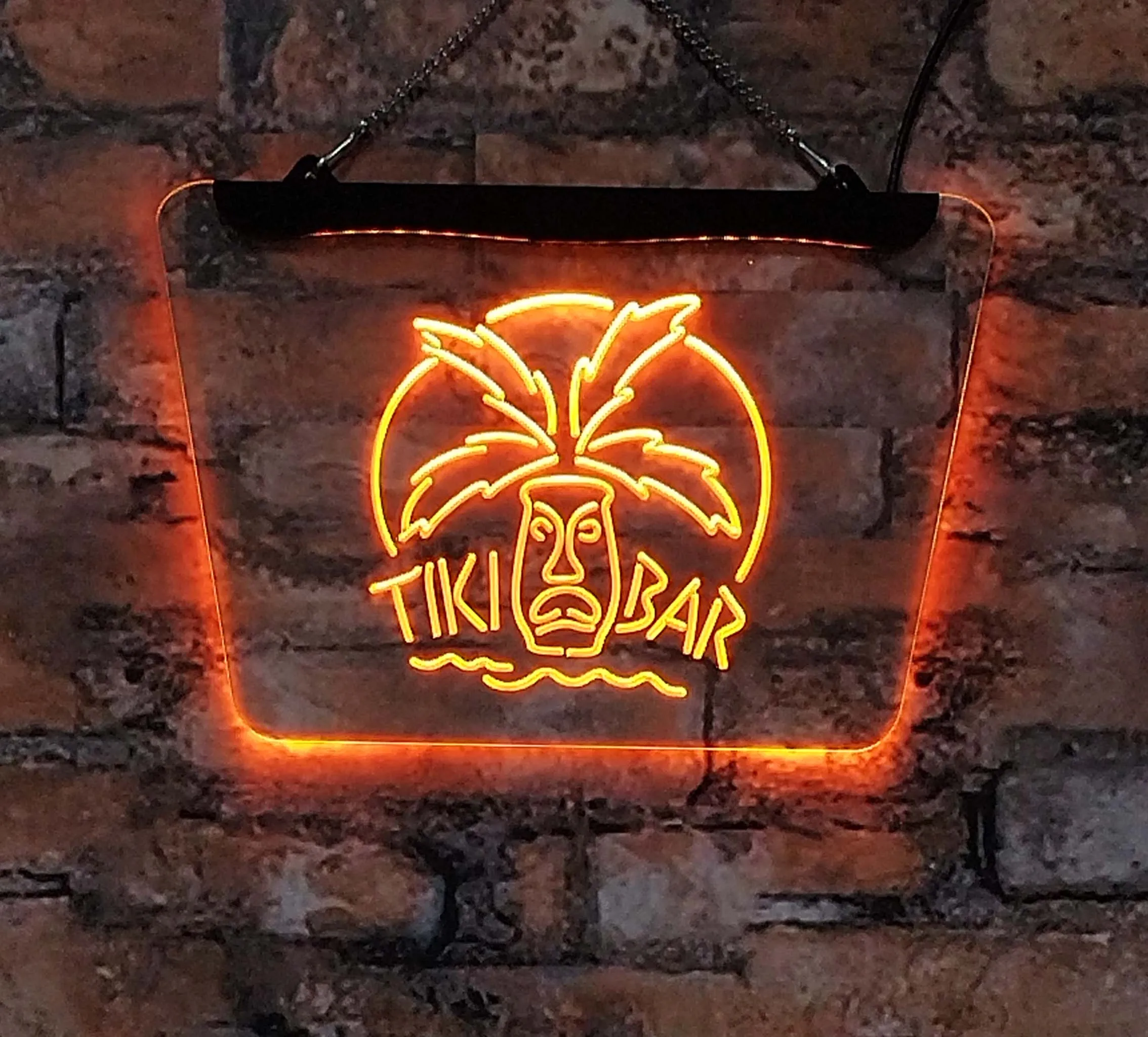 Tiki Bar Beer Club LED neon sign Home decoration Indoor illuminated wall art Blue pink 20*30 for room KTV festival party gifts