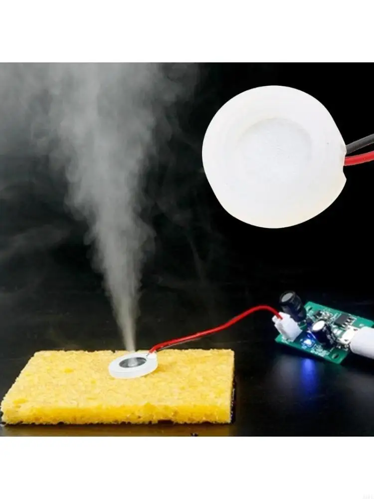 

J6PE 16mm Mini Mist Maker Fogger Ultrasonic Atomizer Transducer Diffuser DIY Parts