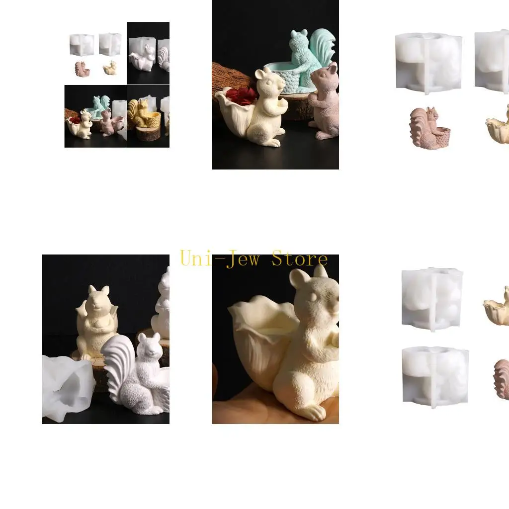 

40 ГБ легкий выпуск силиконовой белки корзины плесень 2 шт.