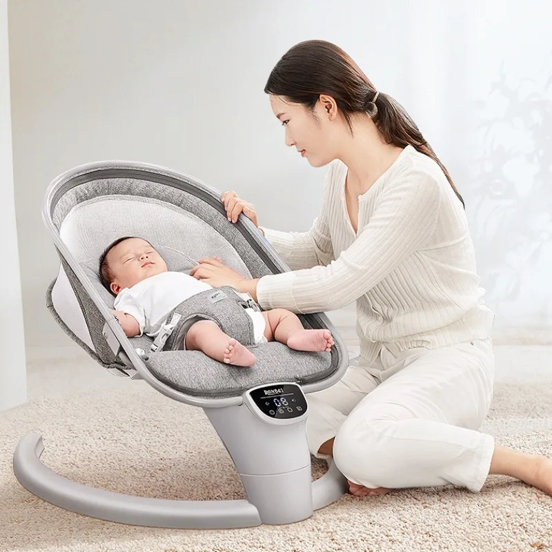 

Multifunction Cradle Bed Rocking Chair for Kids Cribs Newborn Cradle, Baby Crib Vibrator Soothing Electric Baby Rocking Chair