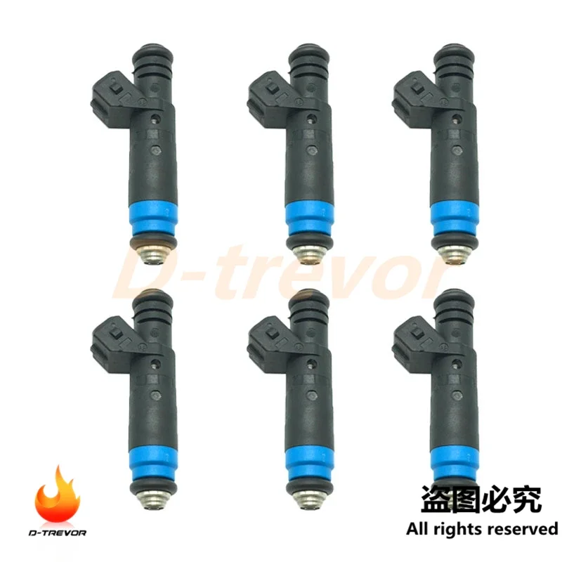 6Pcs 630CC 835CC 1000CC F127B00418 OEM Fuel Injector Nozzle For Ford GM V8 LT1 LS1 LS6 FL114992