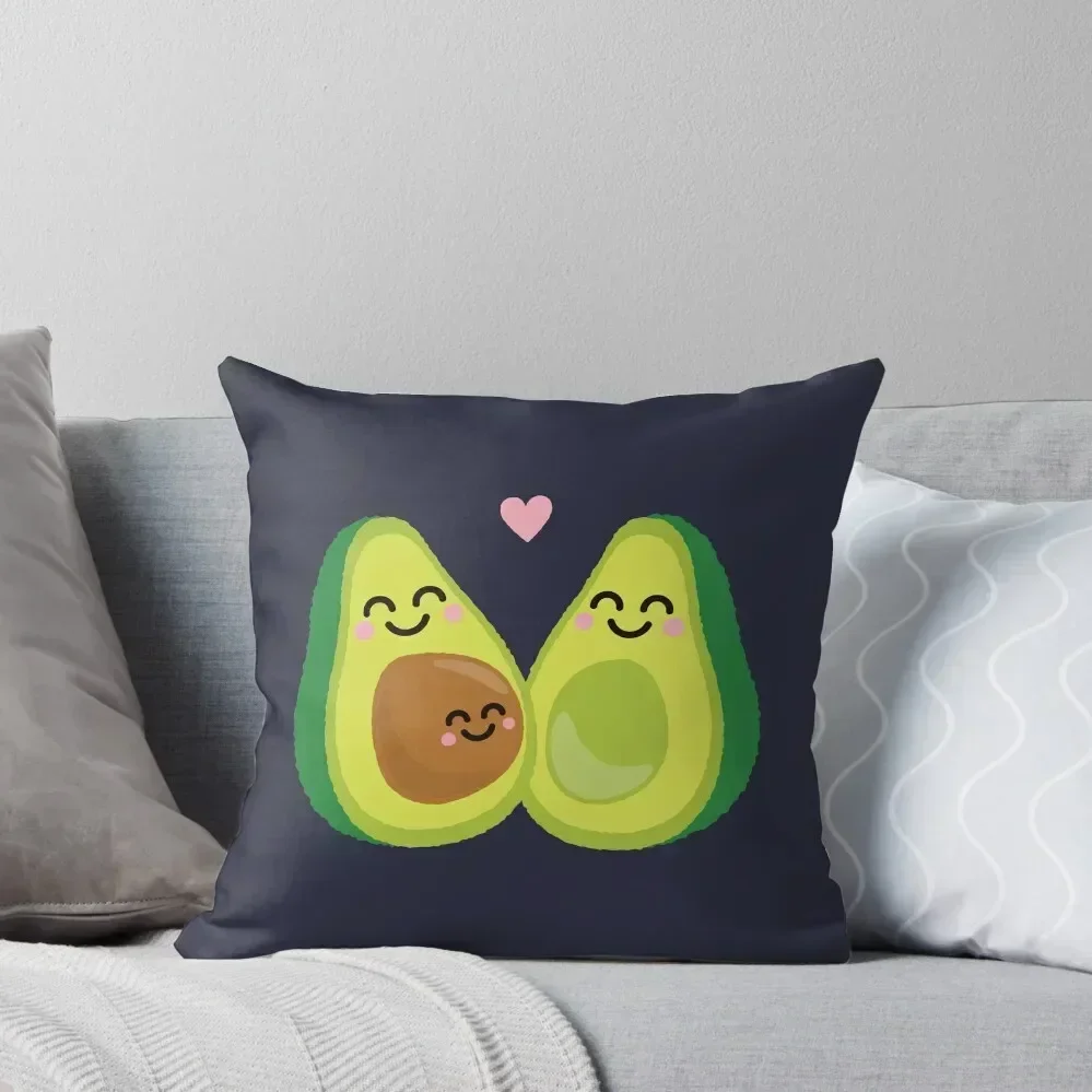 

Funny Baby Pregnancy Announcement Shirt & Gifts: We're 'Avin A Baby Avocado Throw Pillow Cusions Cover Pillow Case pillow