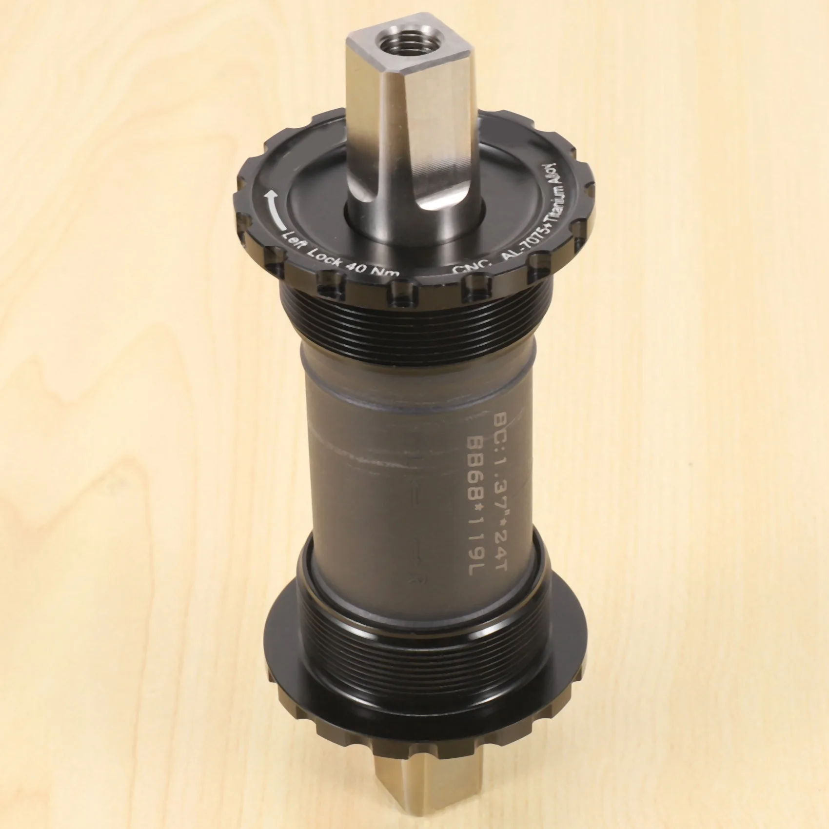CGDS-Titanium BSA English Threaded Square Taper Bottom Bracket 119Mm For Brompton 148G view 3