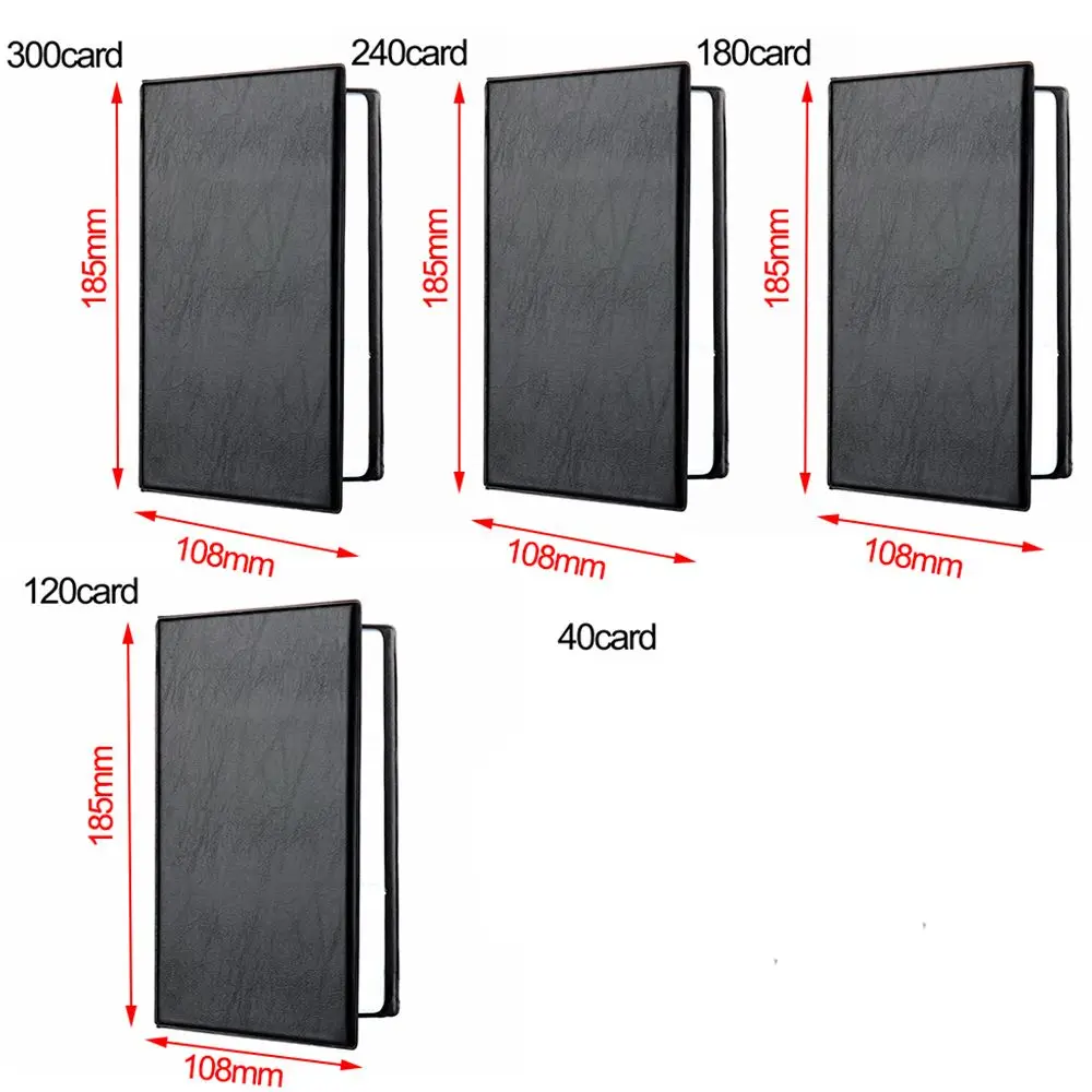 Multifunction Large Capacity Bank Cards ID Card Water-proof Business Cards Organizer Leather Card Bits Card Holder Storage Bag