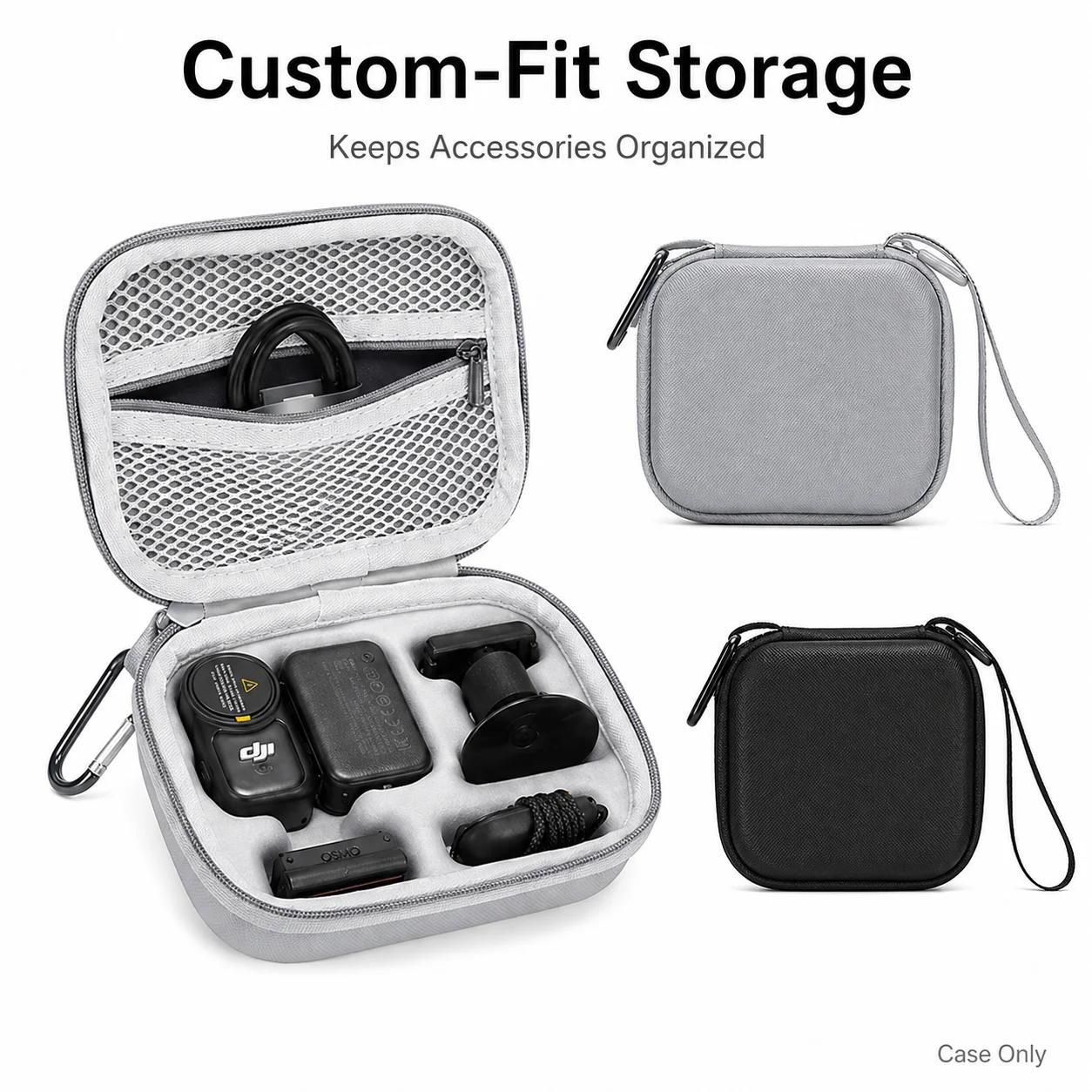

Portable Hard Shell Storage Case for DJI Osmo Nano Action Camera, Shockproof Protective Carrying Bag, Thumb Camera Accessories