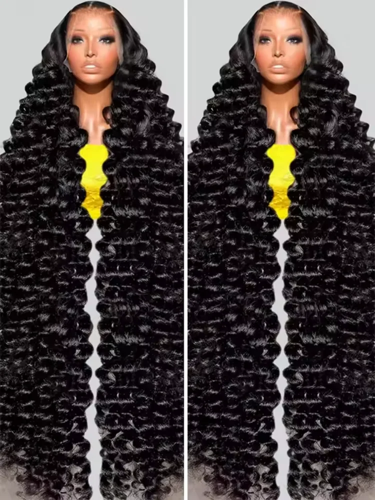 

Pampering 30 34 Inch Loose Wave 13x4 13x6 HD Lace Front Human Hair Wig Brazilian Preplucked Deep Curly Lace Frontal Wigs