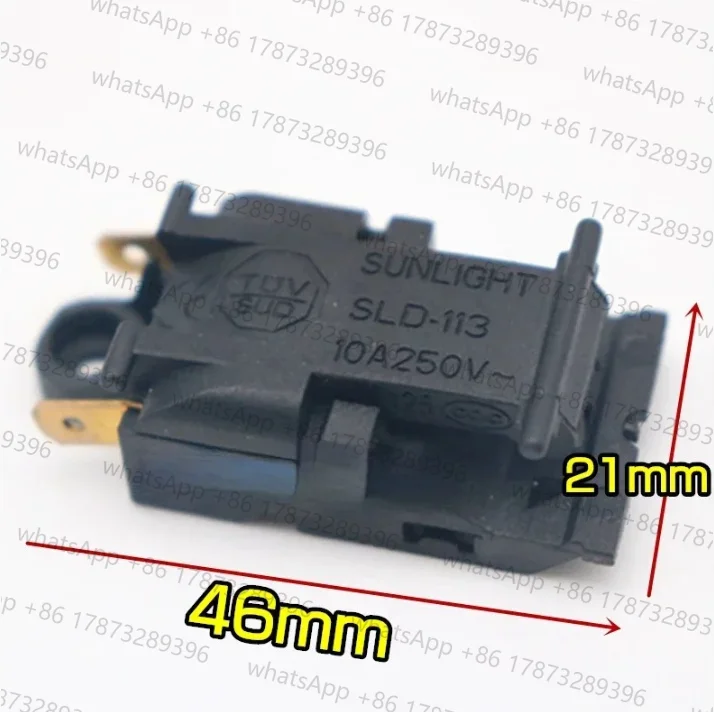 SLD-113 10A 250V Electric Kettle Parts thermostat temperature control steam switch