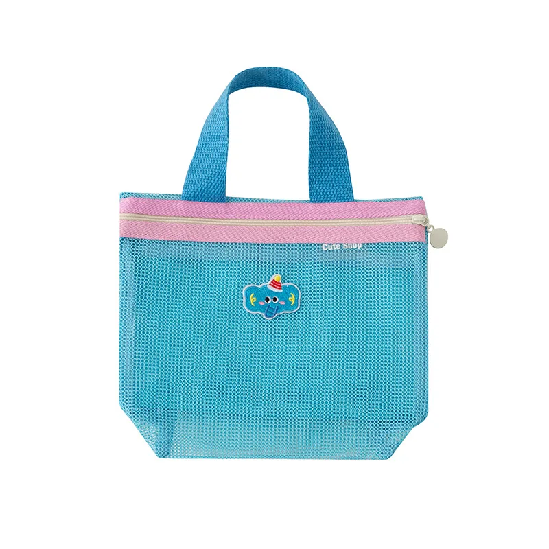 سعة كبيرة العناية بالبشرة حقيبة التخزين المرأة حقيبة مستحضرات التجميل فرشاة للمكياج أحمر الشفاه أدوات الزينة شبكة حقيبة التخزين شفافة #6