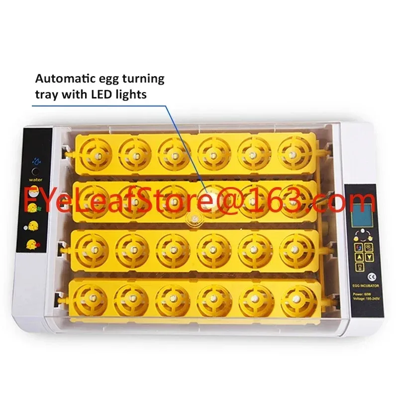 

Best Selling Constant Temperature And Humidity Hatchery 24 Eggs Incubator