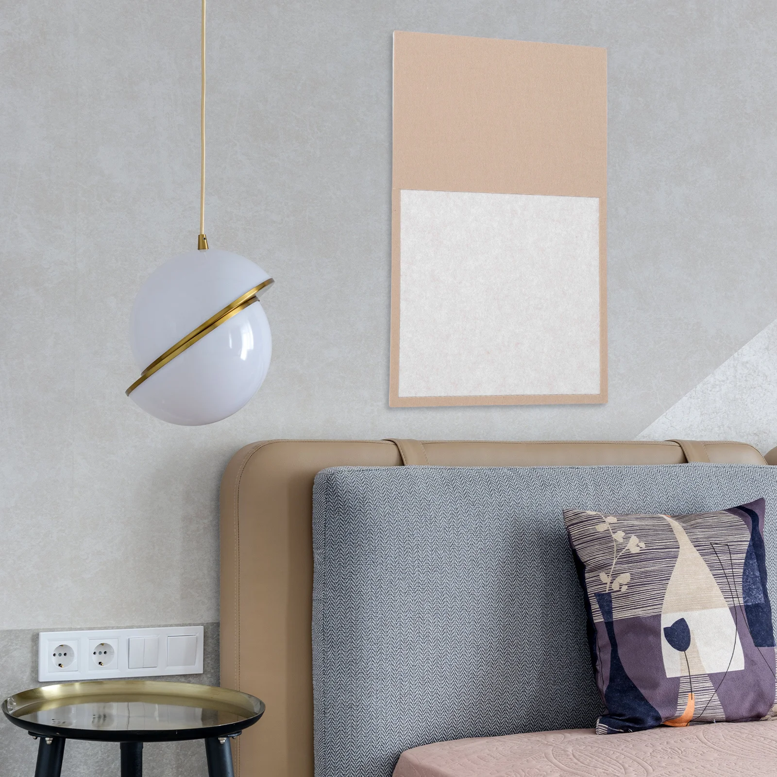 ورأى صورة خلفية مجلس كبير خليط Corkboard نشرة جدار عرض المجلس لمكتب غرفة نوم الديكور دبوس الصورة #4