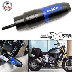 Dla CFMOTO 700 CLX CL-X CLX700 2021 2022 akcesoria motocyklowe CNC aluminiowy suwak wydechu Crash ochrona antykolizyjna