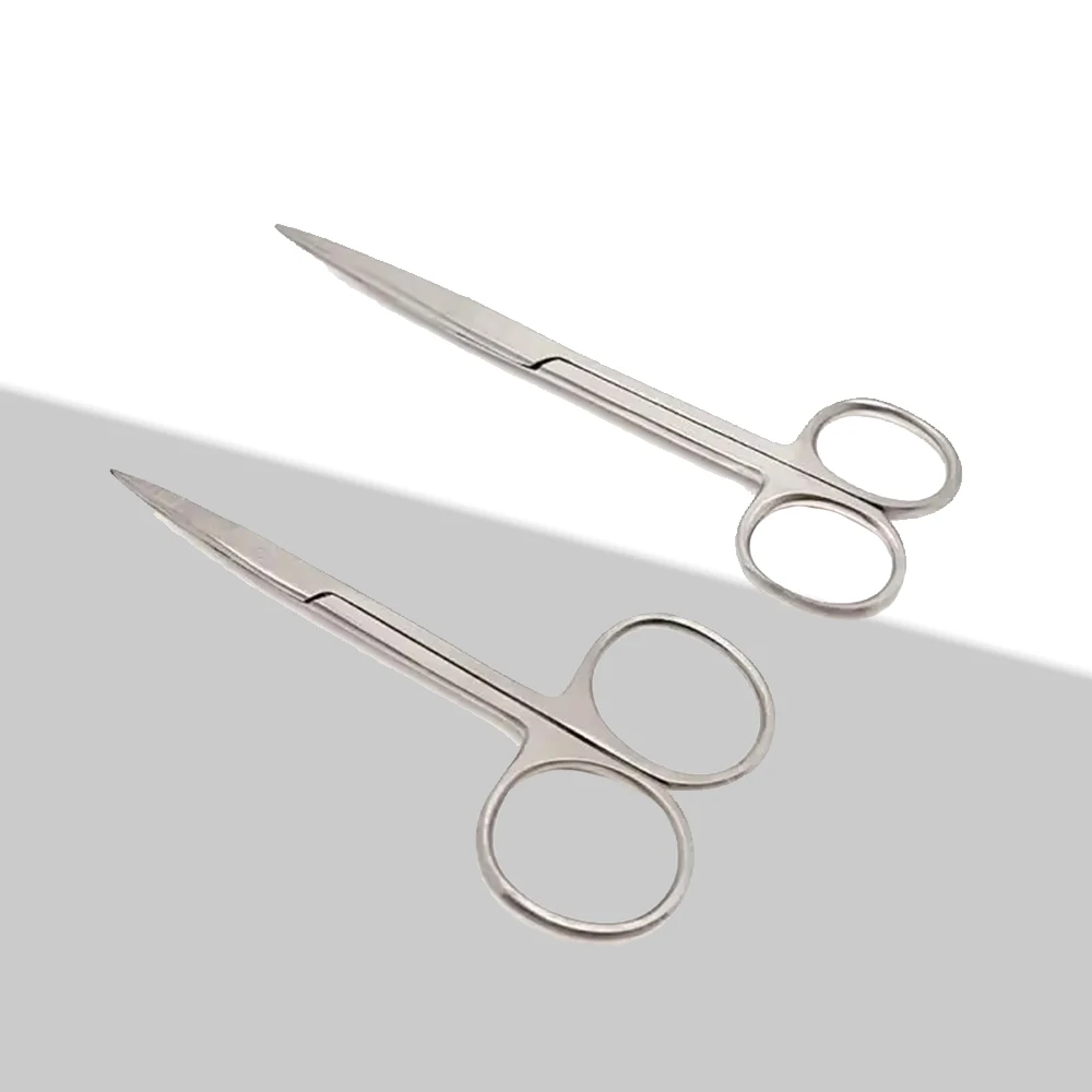 

Sterilizable Surgical Scissors Straight 125mm Stainless Steel Dental Medical Tool Precision Sharp for Suture Stitch Removal