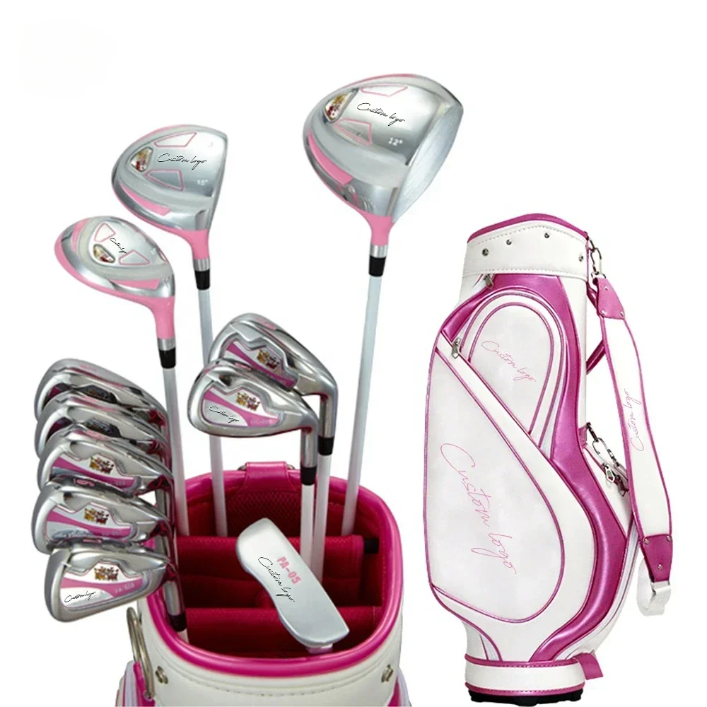 Full Set of Women's Professional Golf Clubs, Ultra Light Carbon with High Rebound Components