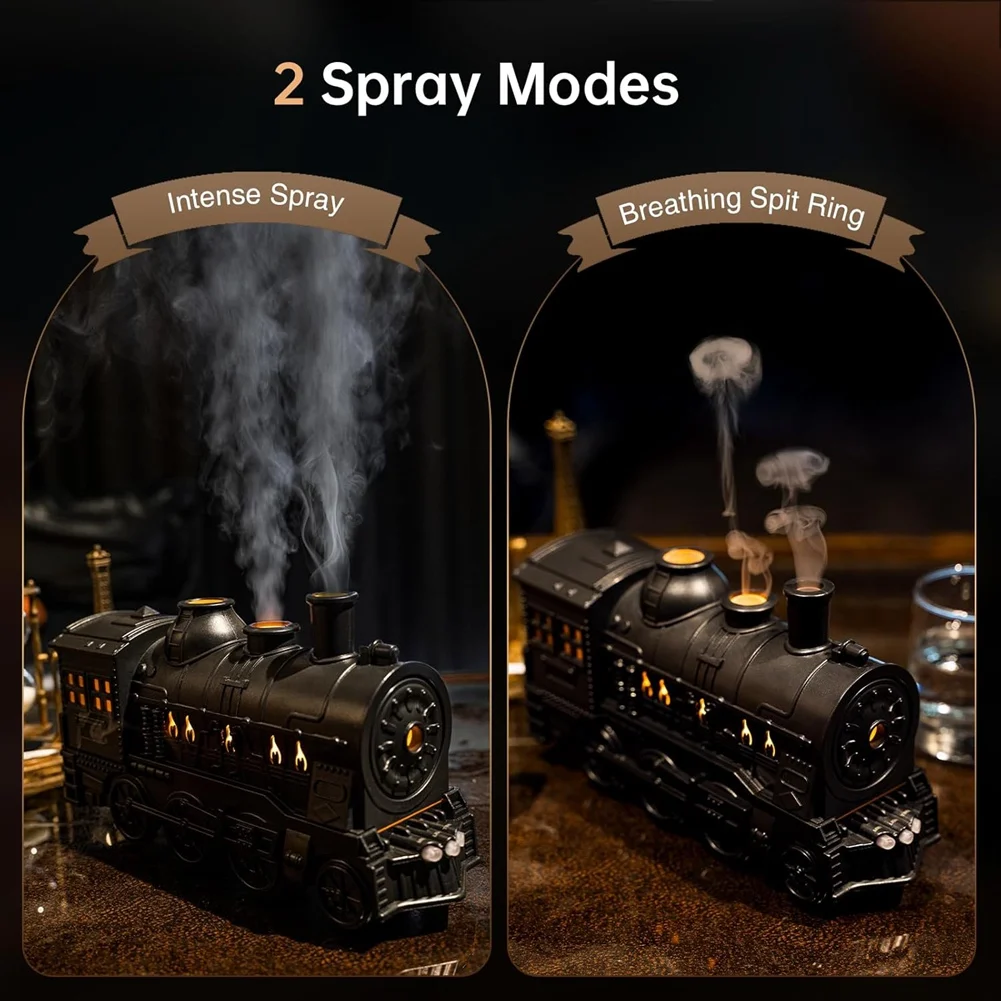 

ABCA-увлажнитель с прохладным туманом с автоматическим отключением, диффузор эфирного масла, 2 режима освещения, 2 режима тумана для домашнего офиса, спальни, тренировочный диффузор