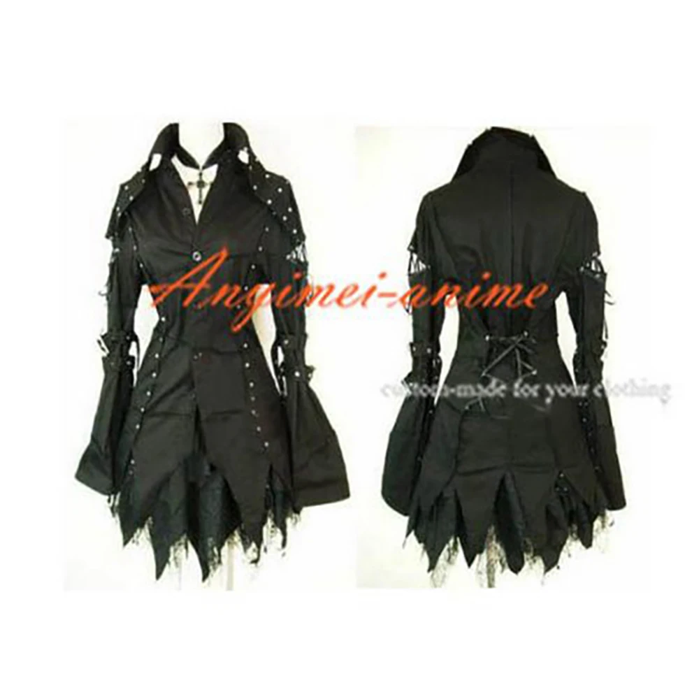 fondcosplay hiphop Gothic Tripp Gothic Lolita Punk Fashion black cotton Shirt skirt Cosplay Costume CD/TV[CK495]