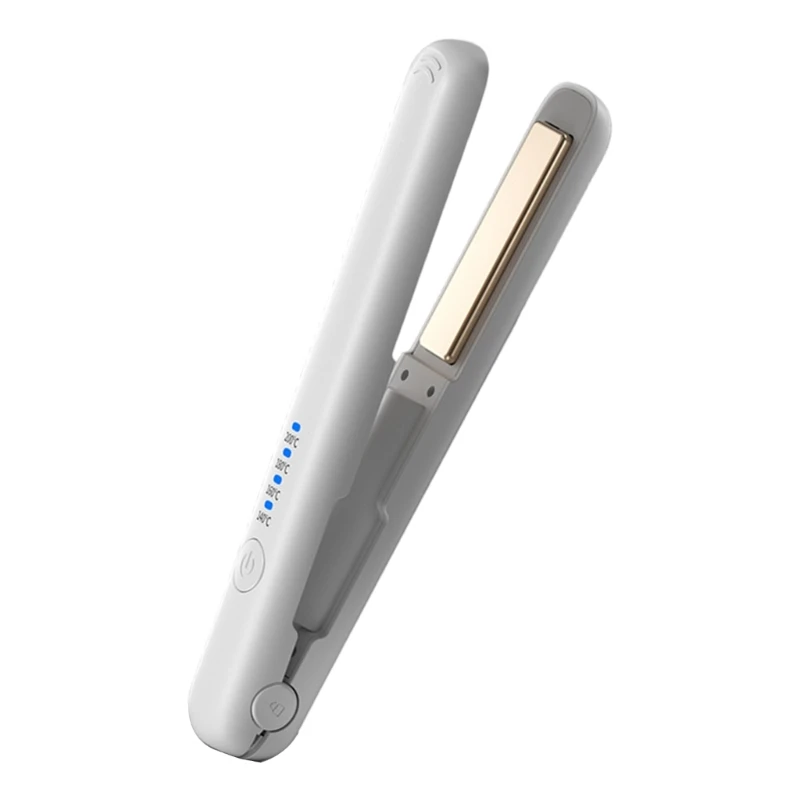 Multifuncional pequeno alisador cabelo temperatura ajustável plana ferro estilo ferramenta adequado para viagens uso da