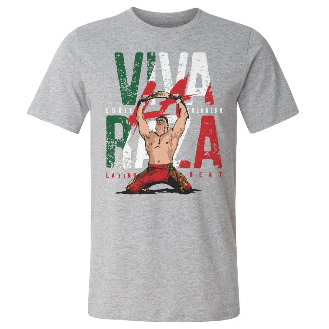 Eddie Guerrero Viva La Raza T Shirt Classic Sport Gray S 5XL LI1022