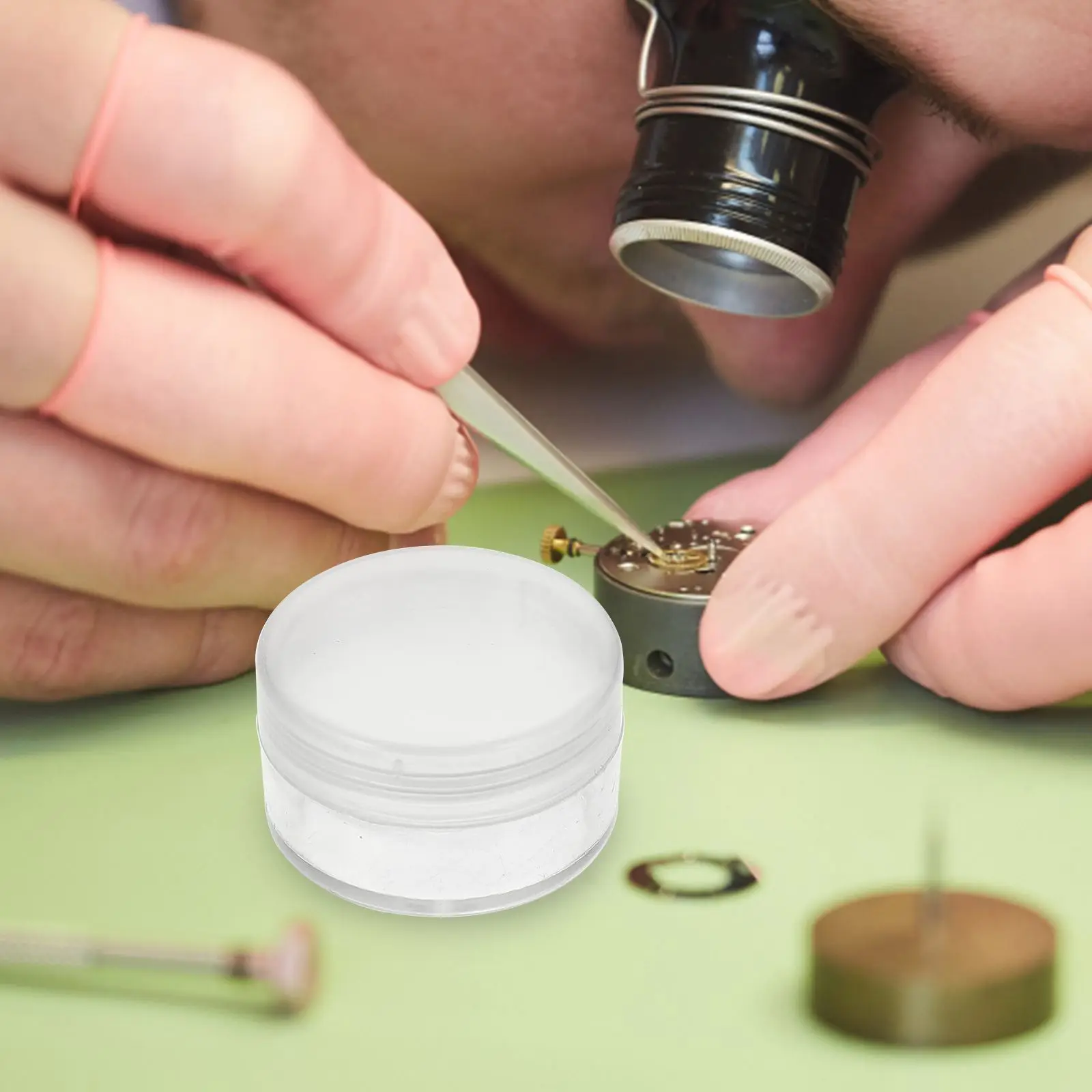 10 Pcs Container Earrings Storage Repair Parts Storage Parts Small Item Box Tray Organizer Small Item Box