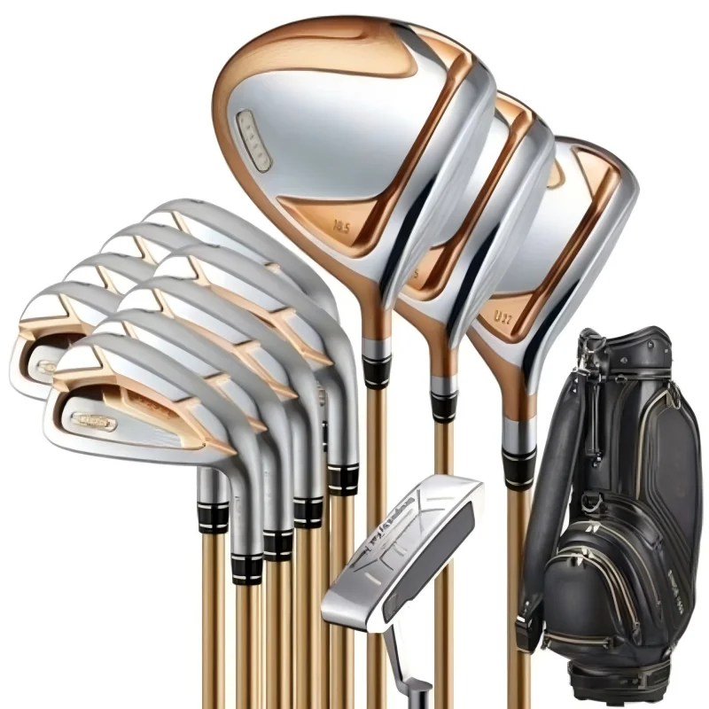 2025 Golf Club Set for Men, Yellow, 07 Pinnacle Masterpiece, Four-Star, Long Distance High Forgiveness 4-11 AS